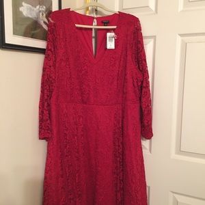 Torrid cocktail dress red